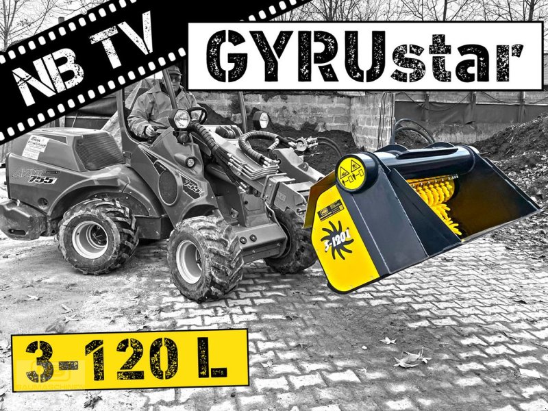 Greifer des Typs Gyru Star 3-120L | Schaufelseparator Radlader, Neumaschine in Eggenfelden (Bild 1)